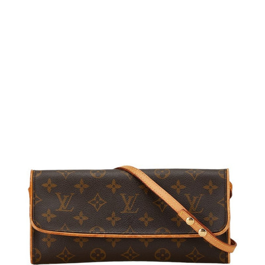 Louis Vuitton Pvc Leather Pochette Shoulder Bag