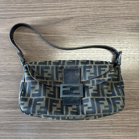 Fendi Zucca Baguette Brown Canvas LB122751