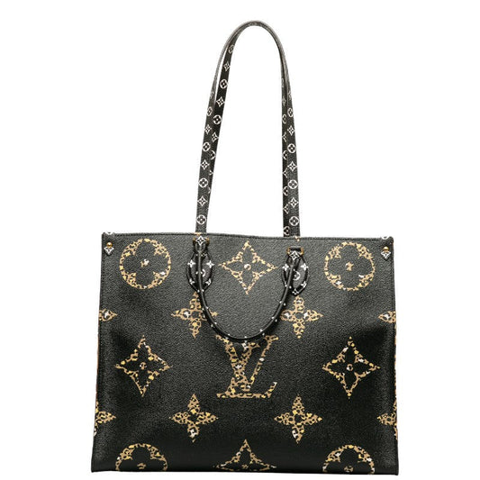 Louis Vuitton Monograms Jungle M44674 Tortoise Bag PVC Noir Caramel