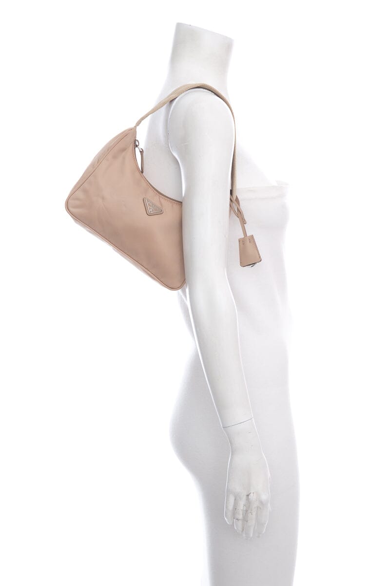 Prada Re-Edition Hobo Tessuto Nylon Handbag