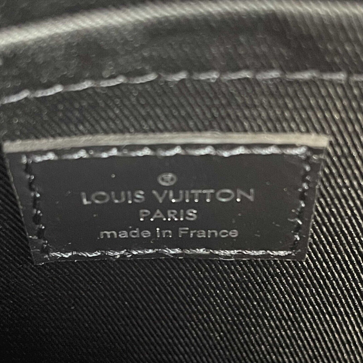 LOUIS VUITTON Mini Soft Trunk Monogram Eclipse Black Handbag