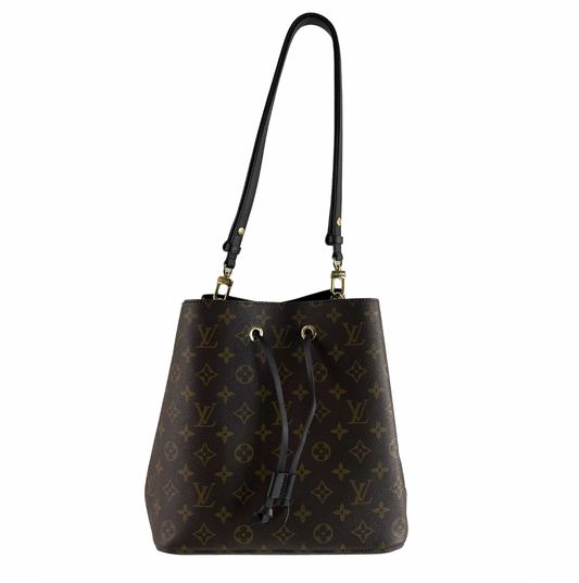 LOUIS VUITTON, LV NeoNoe Monogram Brown Canvas MM Shoulder Bag