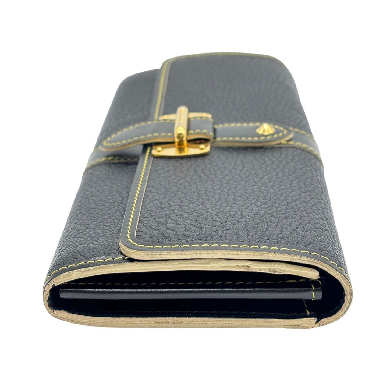 LOUIS VUITTON  Suhali Portefeuille Favori Noir