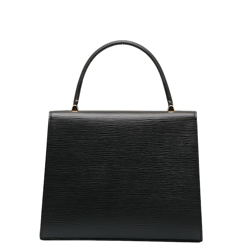 Louis Vuitton Epic Marseille Handbag M52372 Noir Black Leather Louis Vuitton