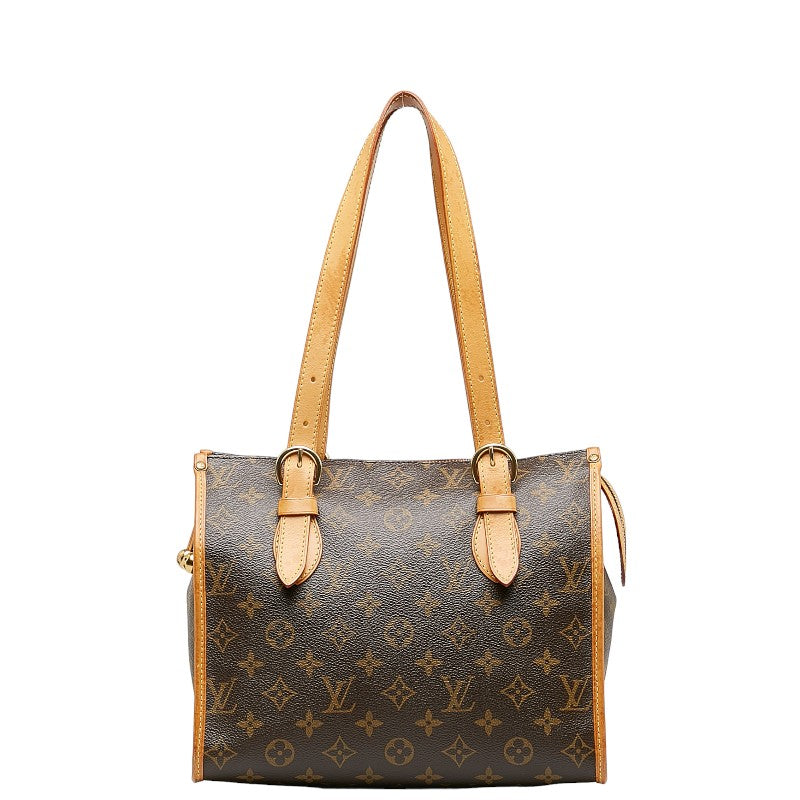 Louis Vuitton Monogram Popcorn Shoulder Bag M40007 Brown PVC Leather Louis Vuitton