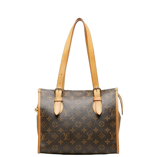 Louis Vuitton Monogram Popcorn Shoulder Bag M40007 Brown PVC Leather Louis Vuitton