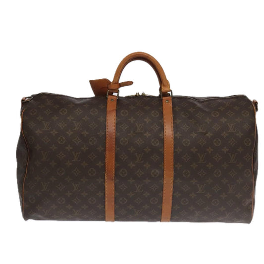 Louis Vuitton Keepall Bandoulière 60 Canvas Travel Bag