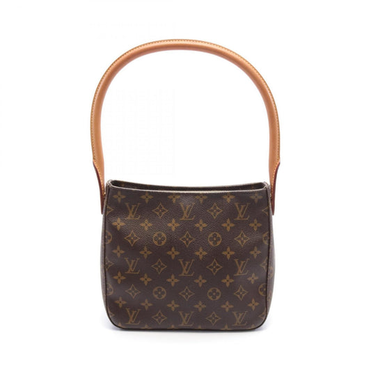 Louis Vuitton Coated Canvas Leather Shoulder Bag