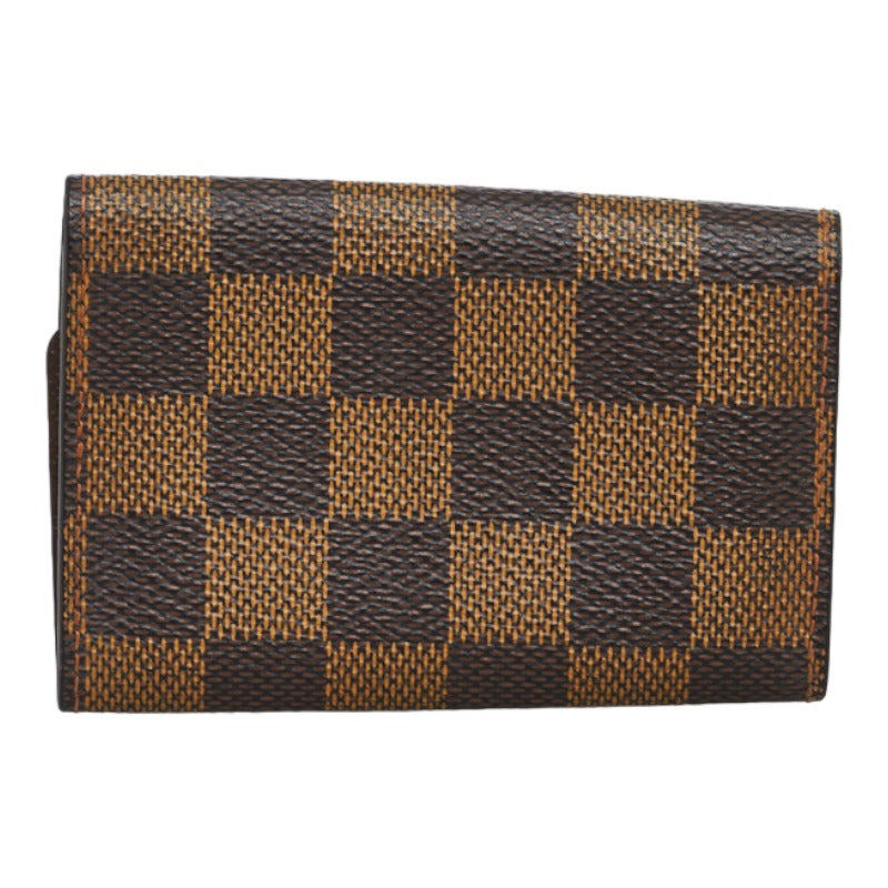Louis vuitton Damière N62630 Keycase PVC/Leather Brown