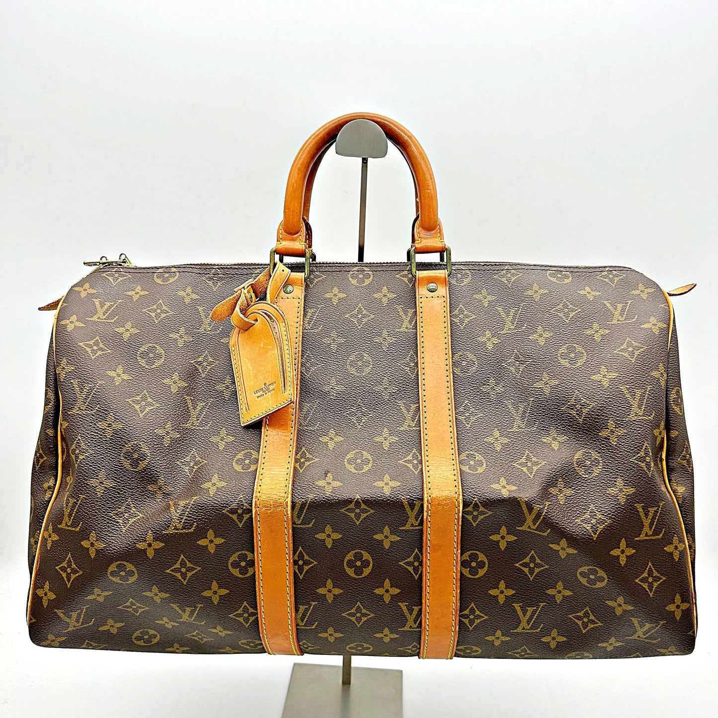 Louis Vuitton | Bags | Louis Vuitton Lv Boston Bag Keepall 5 Browns Monogram AF753