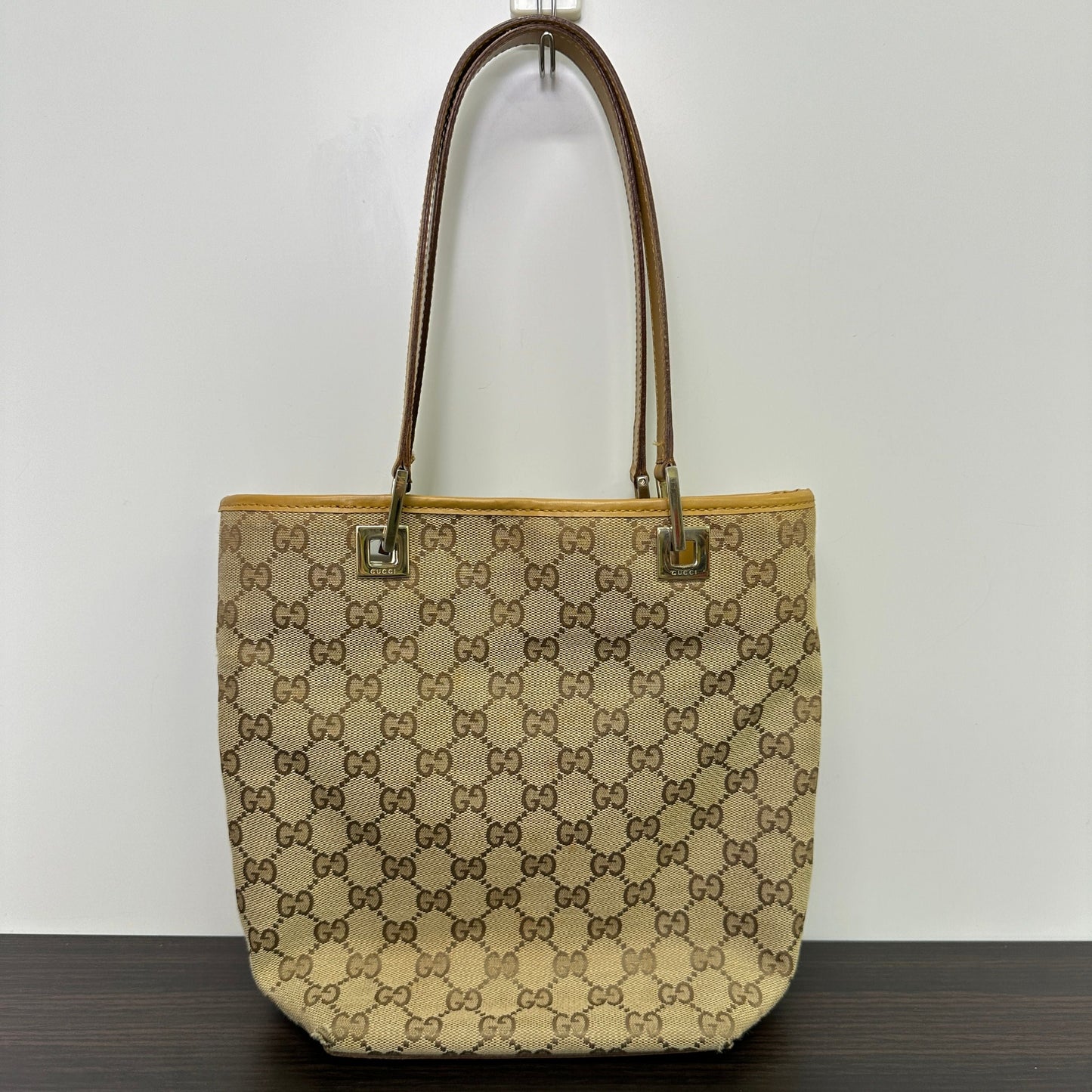 Gucci GG Canvas Eclipse   - Brown Totes, Handbags LB122954