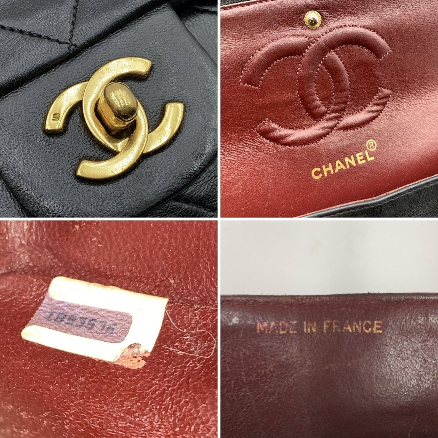Chanel Black Quilted Timeless Classic 2.55 Shoulder Bag 25 cm