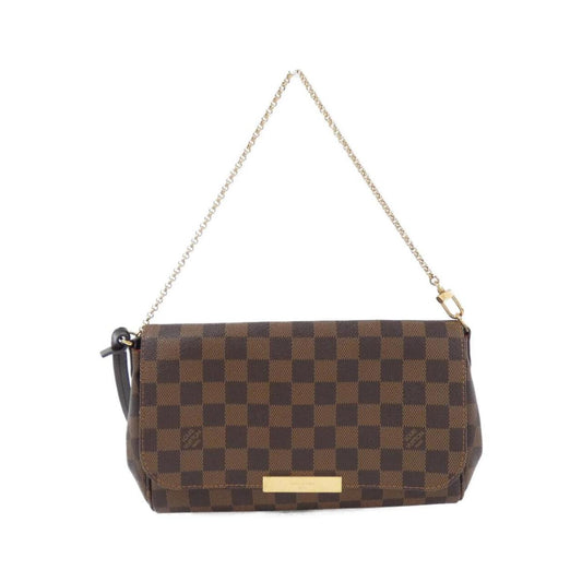 Louis Vuitton Damier Feverit MM N41129 Shoulder Bag