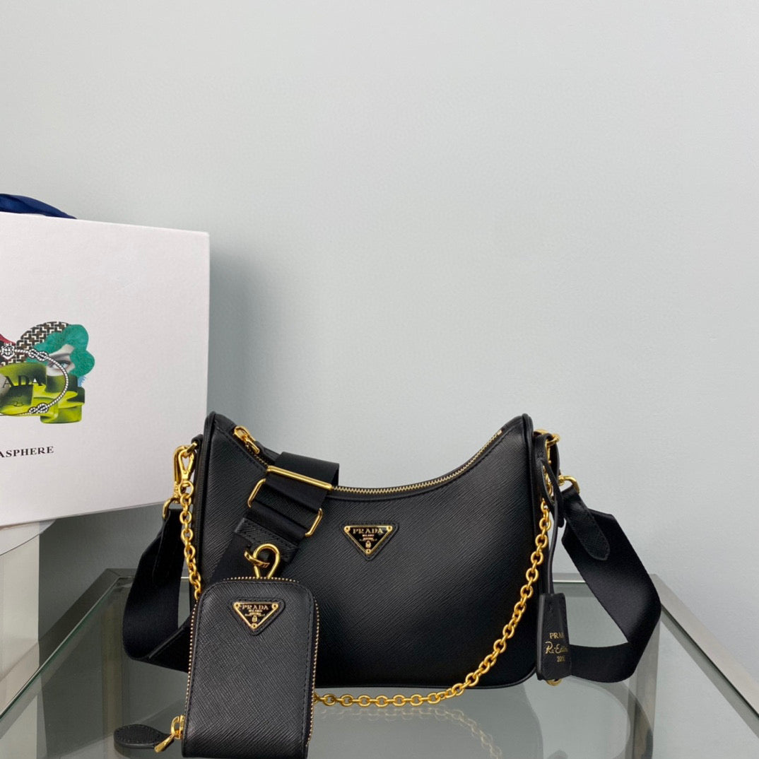 BOLSA Prada RE-EDITION SAFFIANO Luxury Handbag