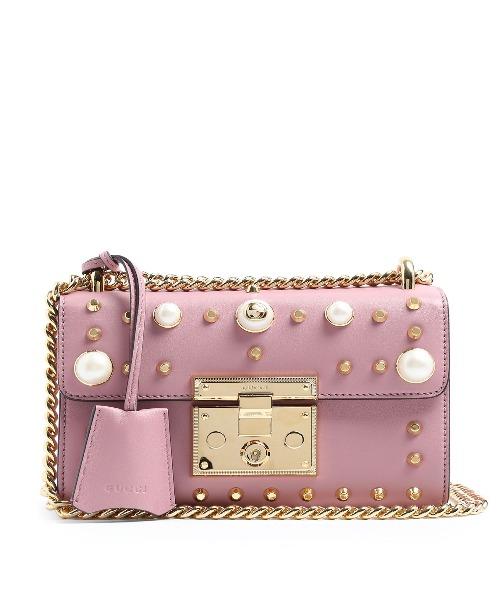 Gucci Monogram Chain Leather Crossbody