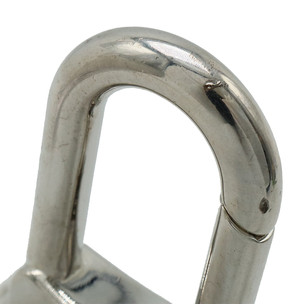 Louis vuitton Anocle Muscotton XL Keyholder Keyling Charm Metal Silver Colour M65769