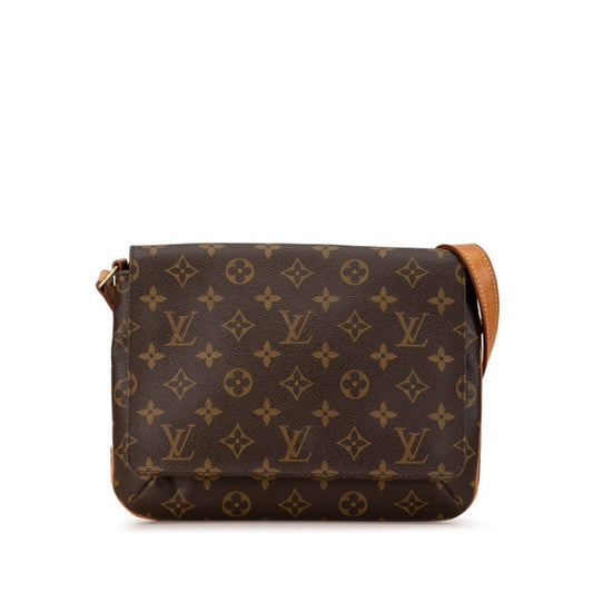 Louis Vuitton Pvc Leather Handbag Shoulder Bag