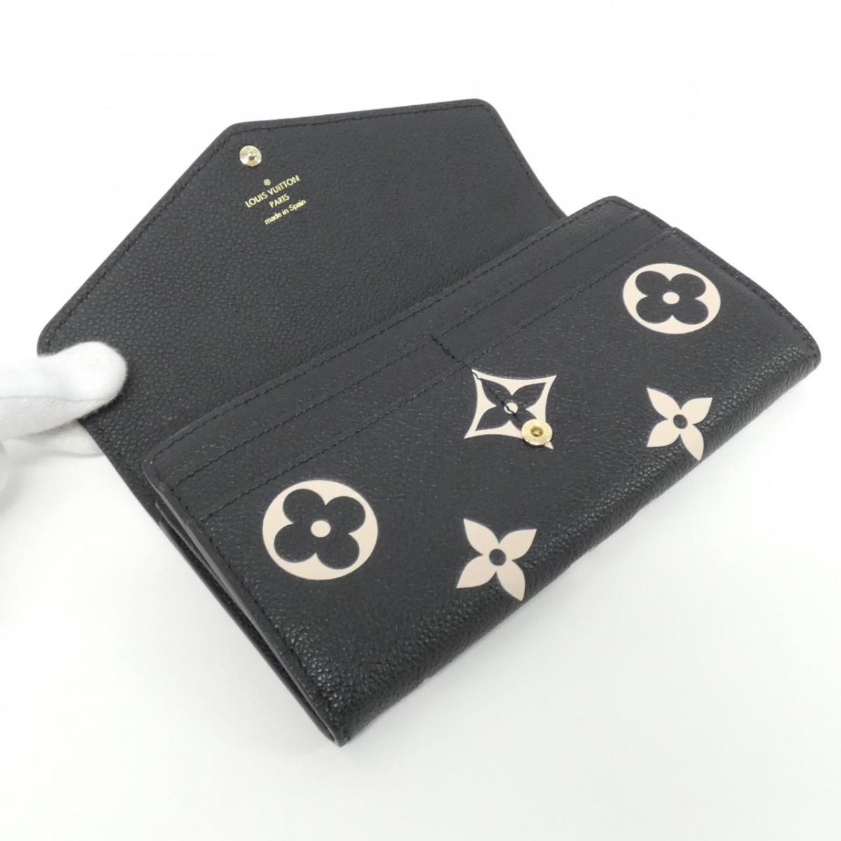 Louis Vuitton Monogram Implant Portefolio Sarah M80496 Wallet