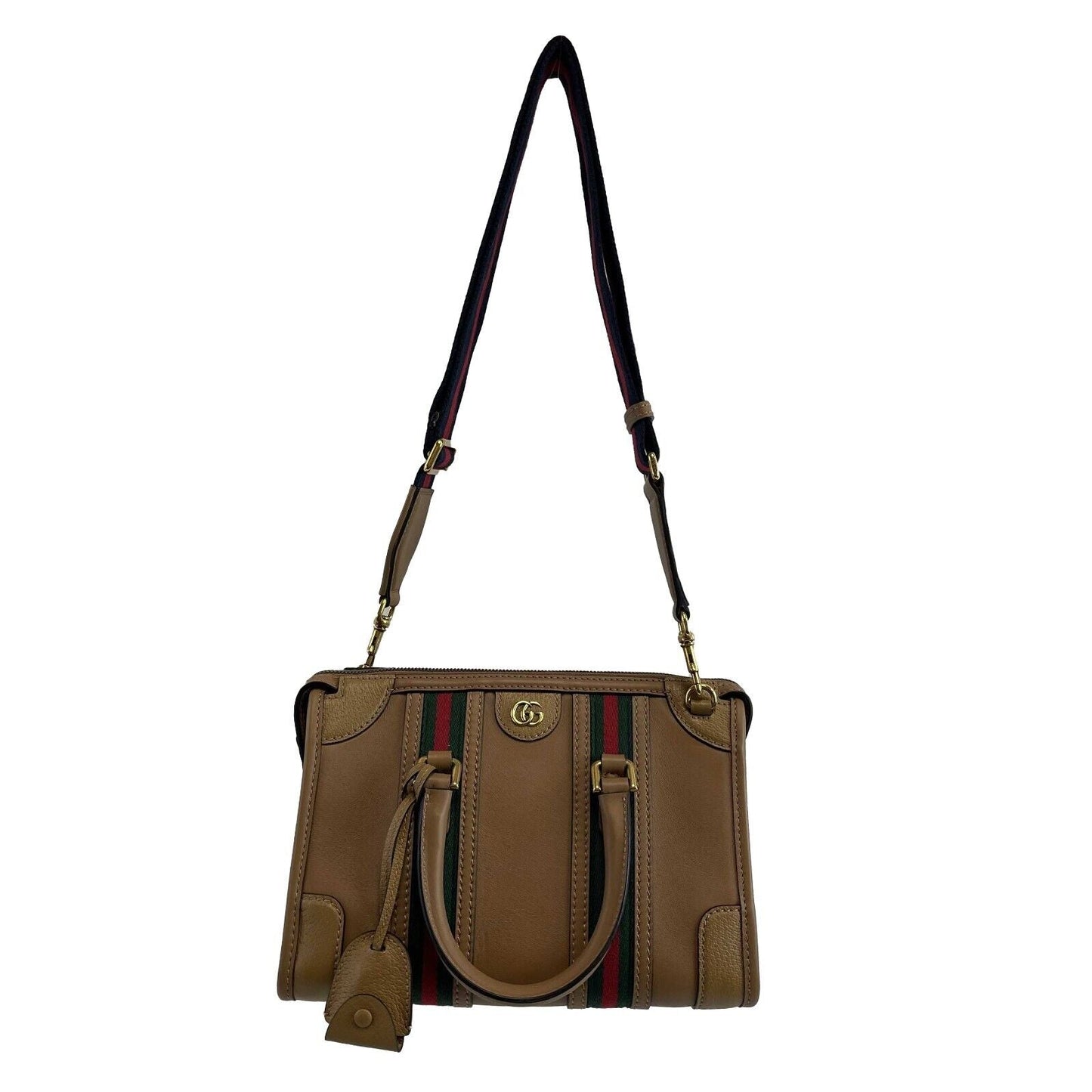 Gucci Leather Canvas Tote