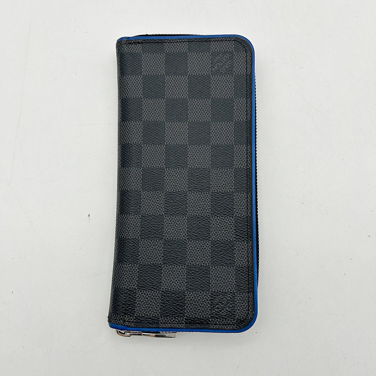 LOUIS VUITTON Damier Graphite Stripe Pocket Organizer Blue lv8927cc