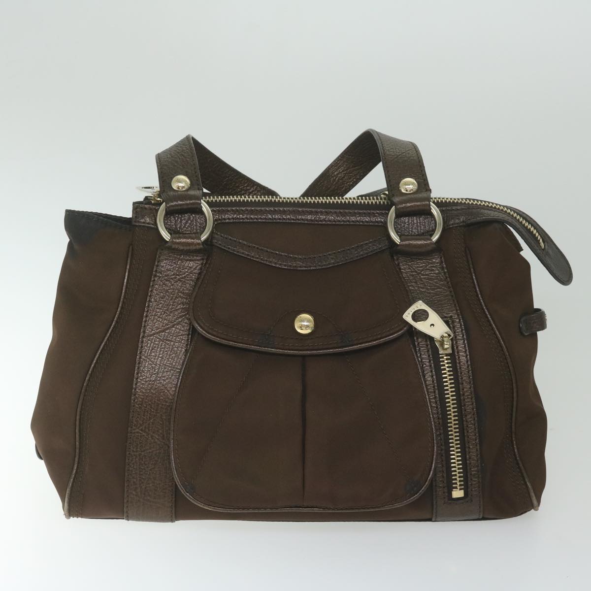Luxury CELINE C Macadam Canvas Shoulder Bag 3Set Brown Blue 10217