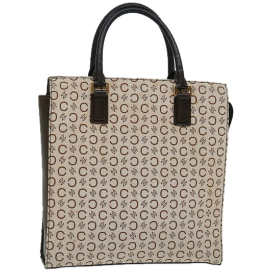 Luxury CELINE C Macadam Canvas Hand Bag Whe 12205