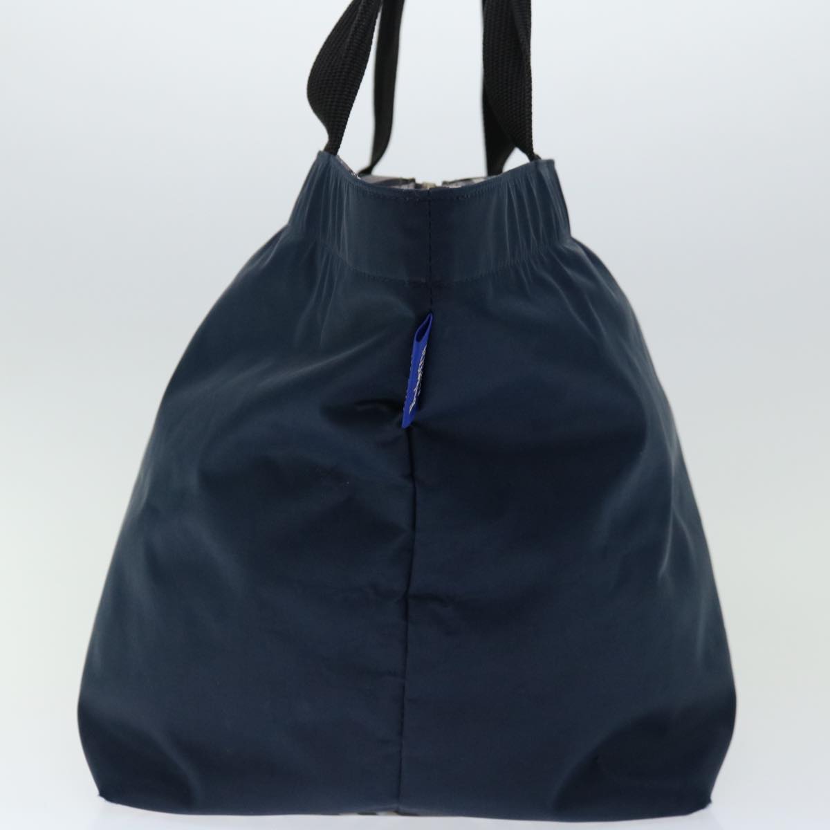 Burberry Blue Label Hand Bag Nylon Navy Auth bs12309