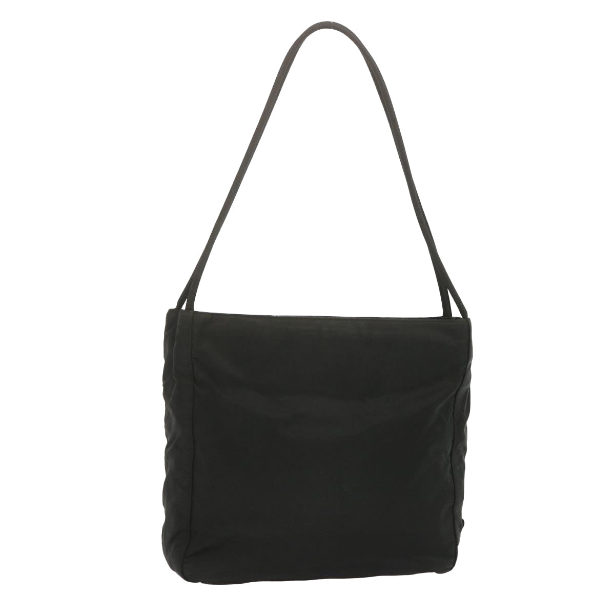 PRADA Shoulder Bag Nylon Black Auth bs12830