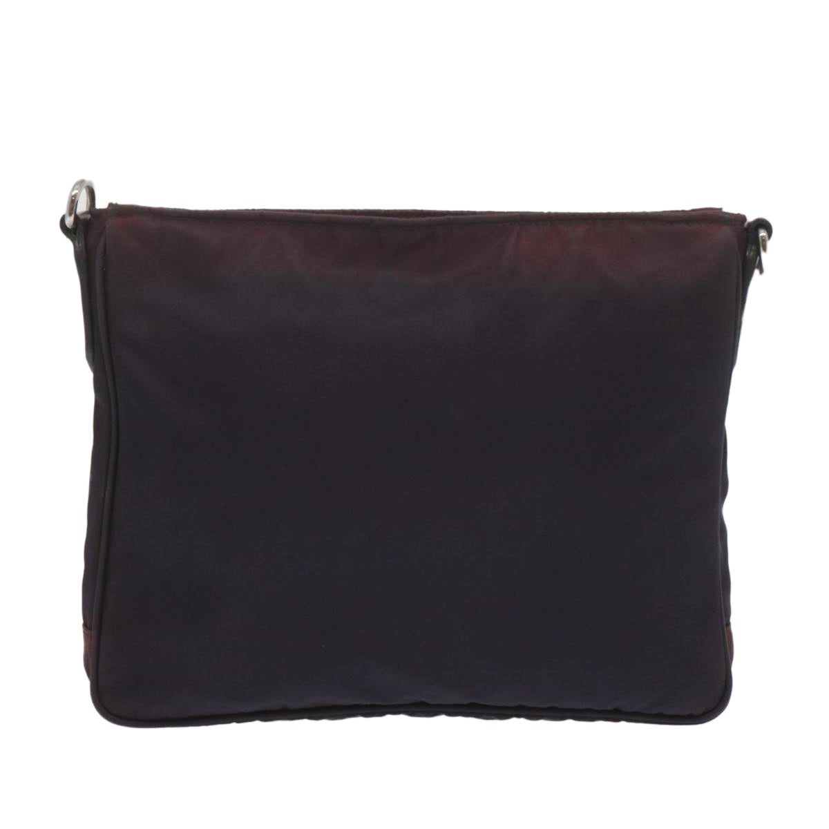 PRADA Shoulder Bag Nylon Purple Auth bs12835
