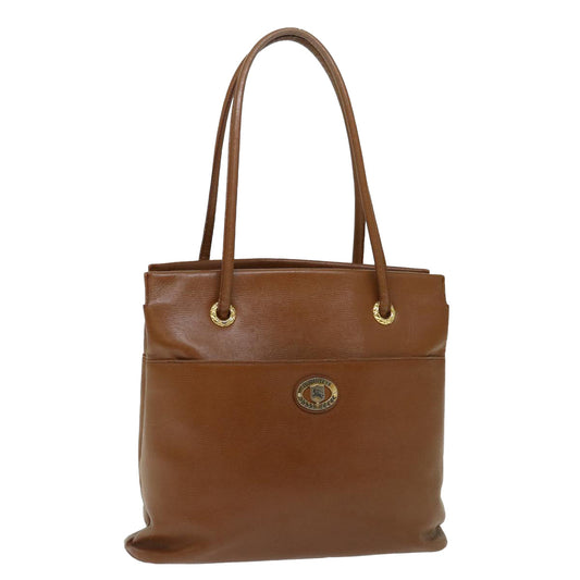 Burberry Shoulder Bag Leather Brown Auth bs13405