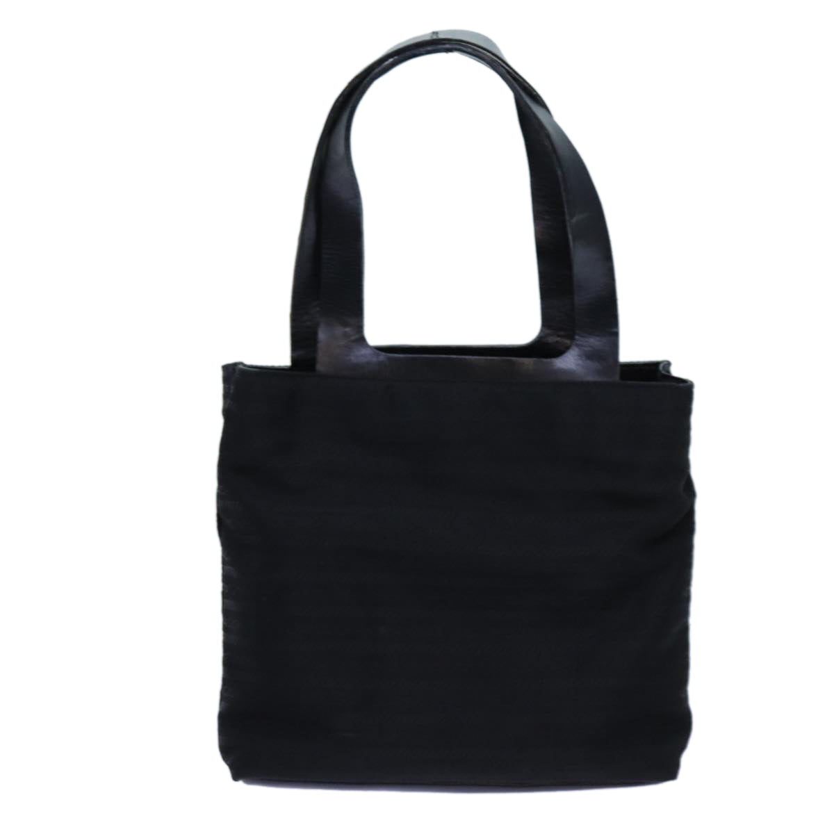 PRADA Hand Bag Nylon Black Auth bs13808