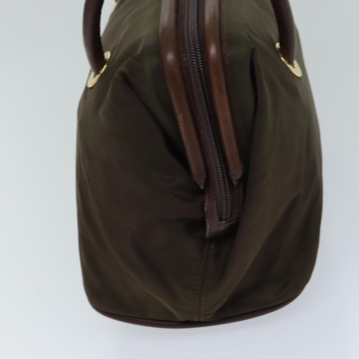 Luxury CELINE Hand Bag Nylon Brown 15033