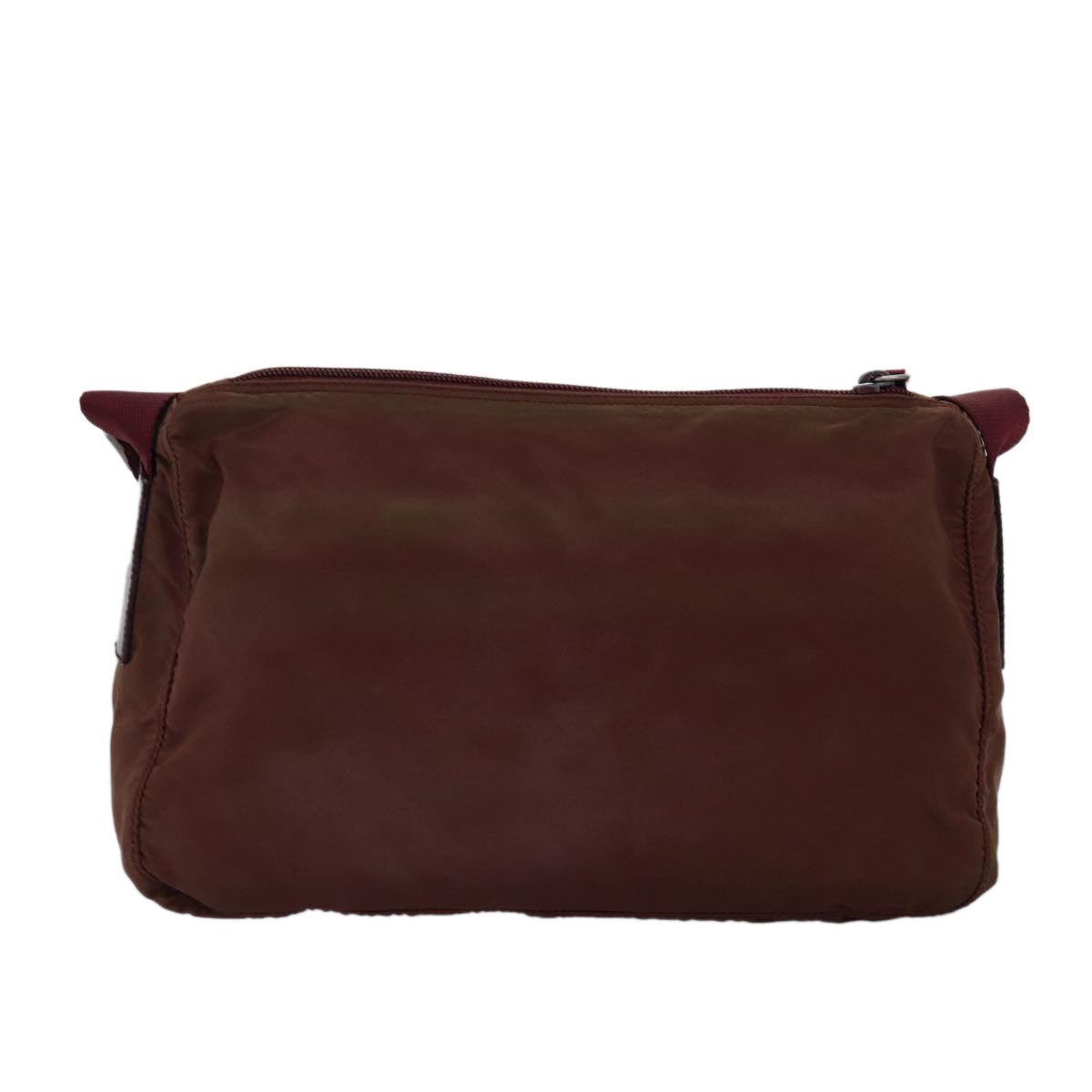 PRADA Shoulder Bag Nylon Red Auth bs15162