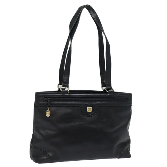 Luxury CELINE Tote Bag Leather Black 15635