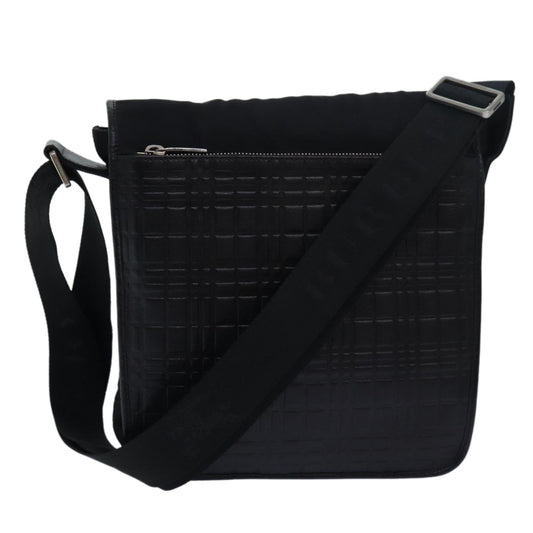 Burberry Shoulder Bag Nylon Black Auth bs15733