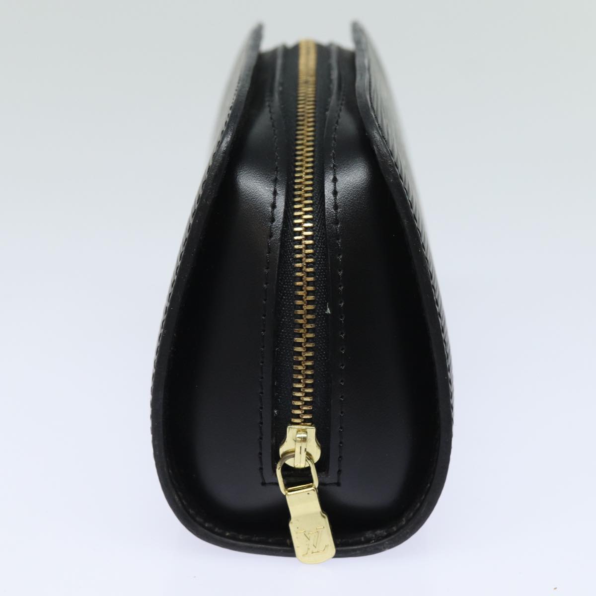 LOUIS VUITTON Epi Dauphine PM Pouch Black M48442 LV Auth bs15910