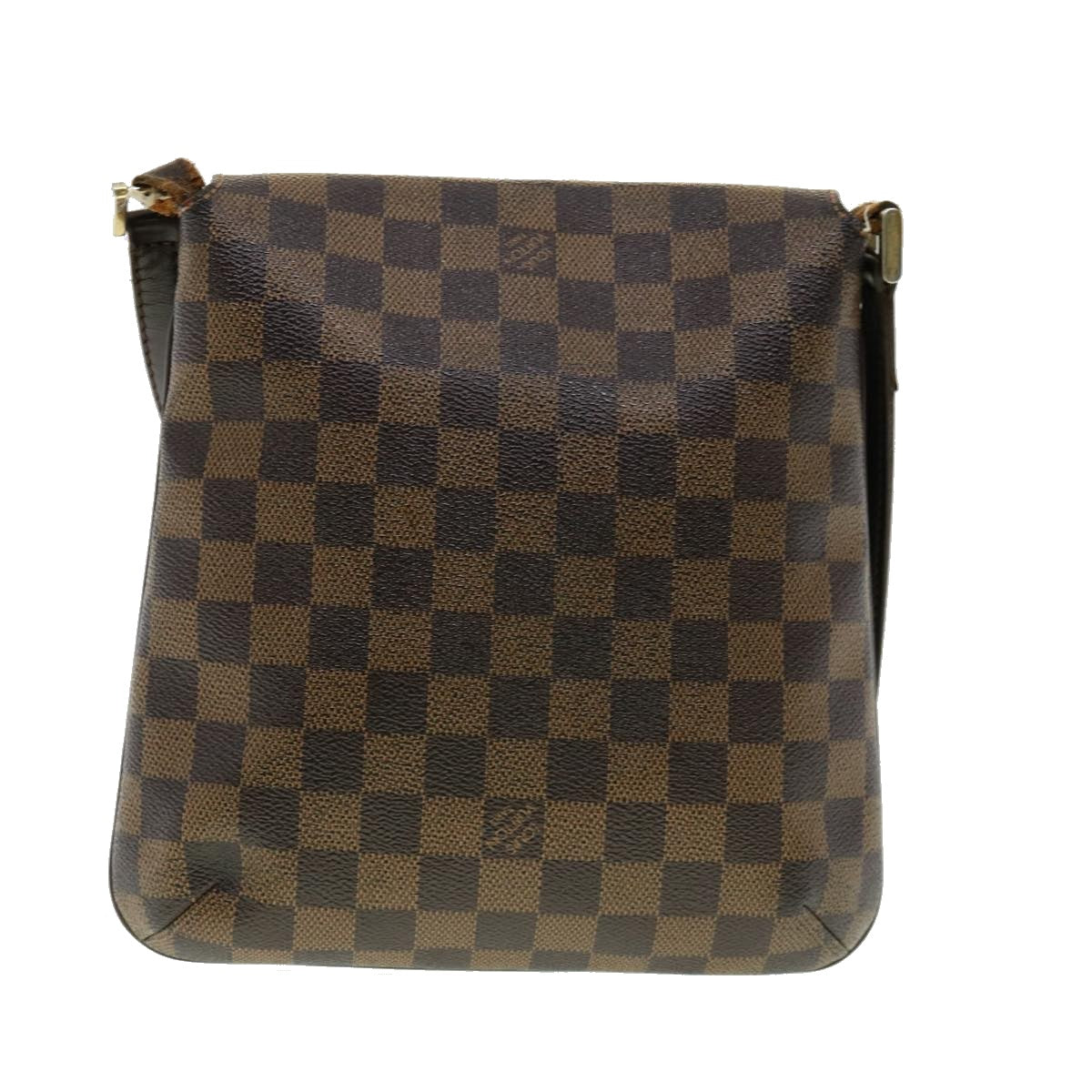 LOUIS VUITTON Damier Ebene Mtte Salsa Shoulder Bag LV Auth bs1617