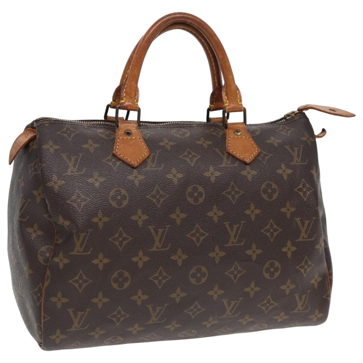 LOUIS VUITTON Monogram Hand Bag M41526 LV Auth bs16304