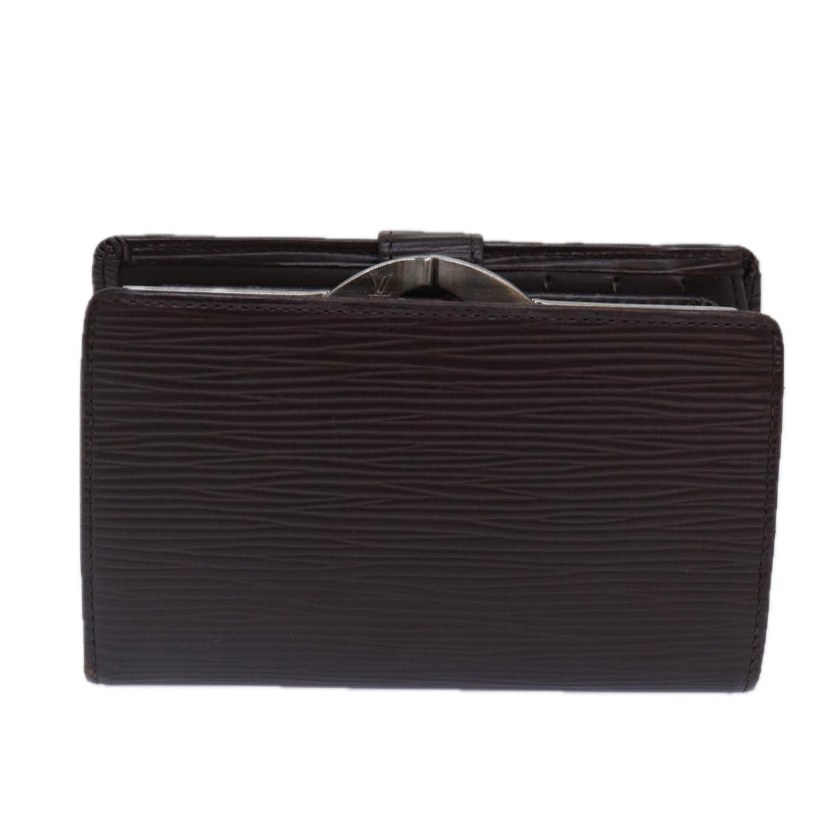 LOUIS VUITTON Epi Porte Monnaie Billets Viennois Mocha M6324D LV Auth bs16925 Handbag