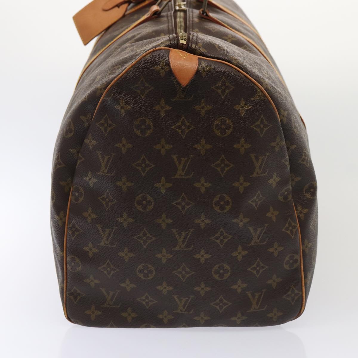 LOUIS VUITTON Monogram Keepall 60 Boston Bag LV Auth bs16940