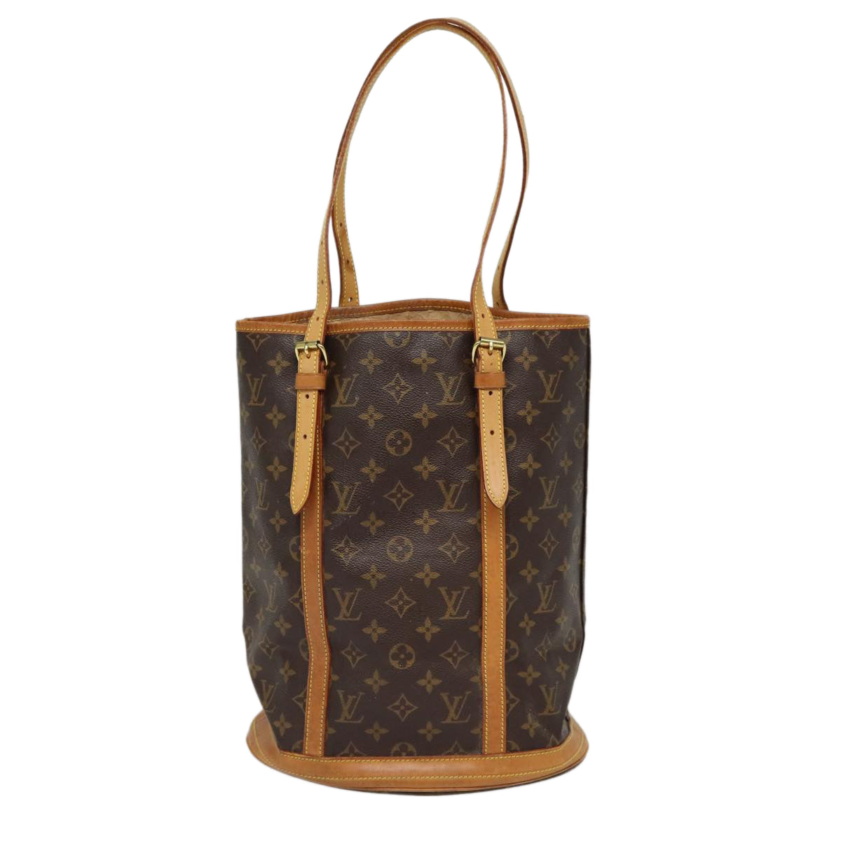 LOUIS VUITTON Monogram Bucket GM Shoulder Bag LV Auth bs16942