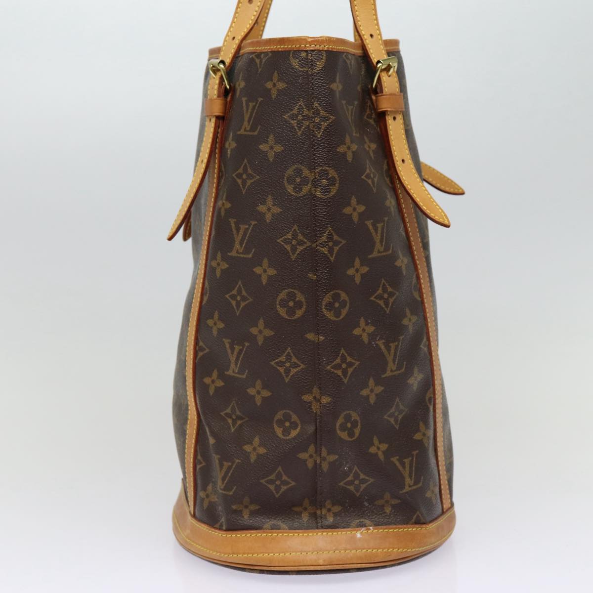 LOUIS VUITTON Monogram Bucket GM Shoulder Bag LV Auth bs16942