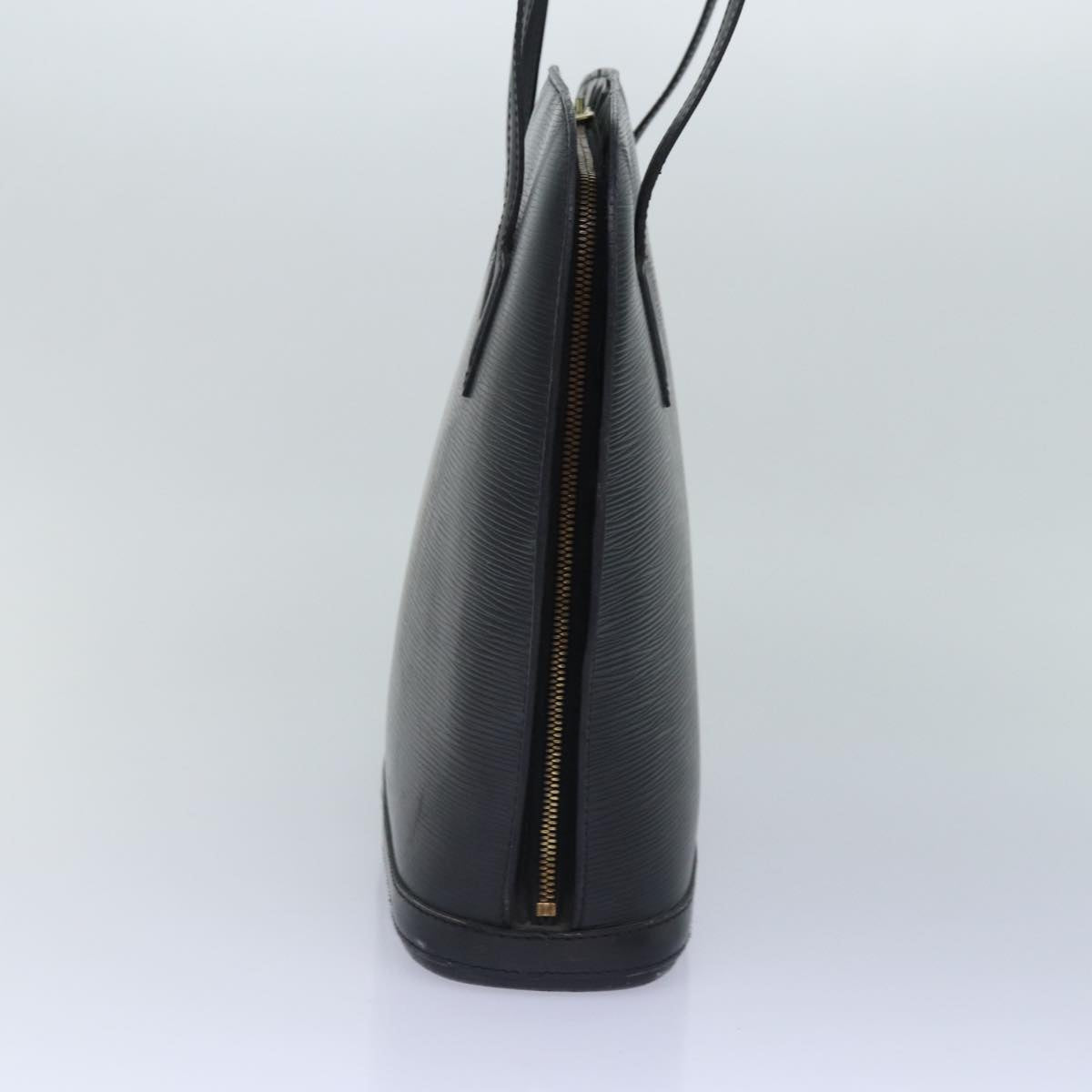 LOUIS VUITTON Epi Lussac Shoulder Bag Black LV Auth bs16943