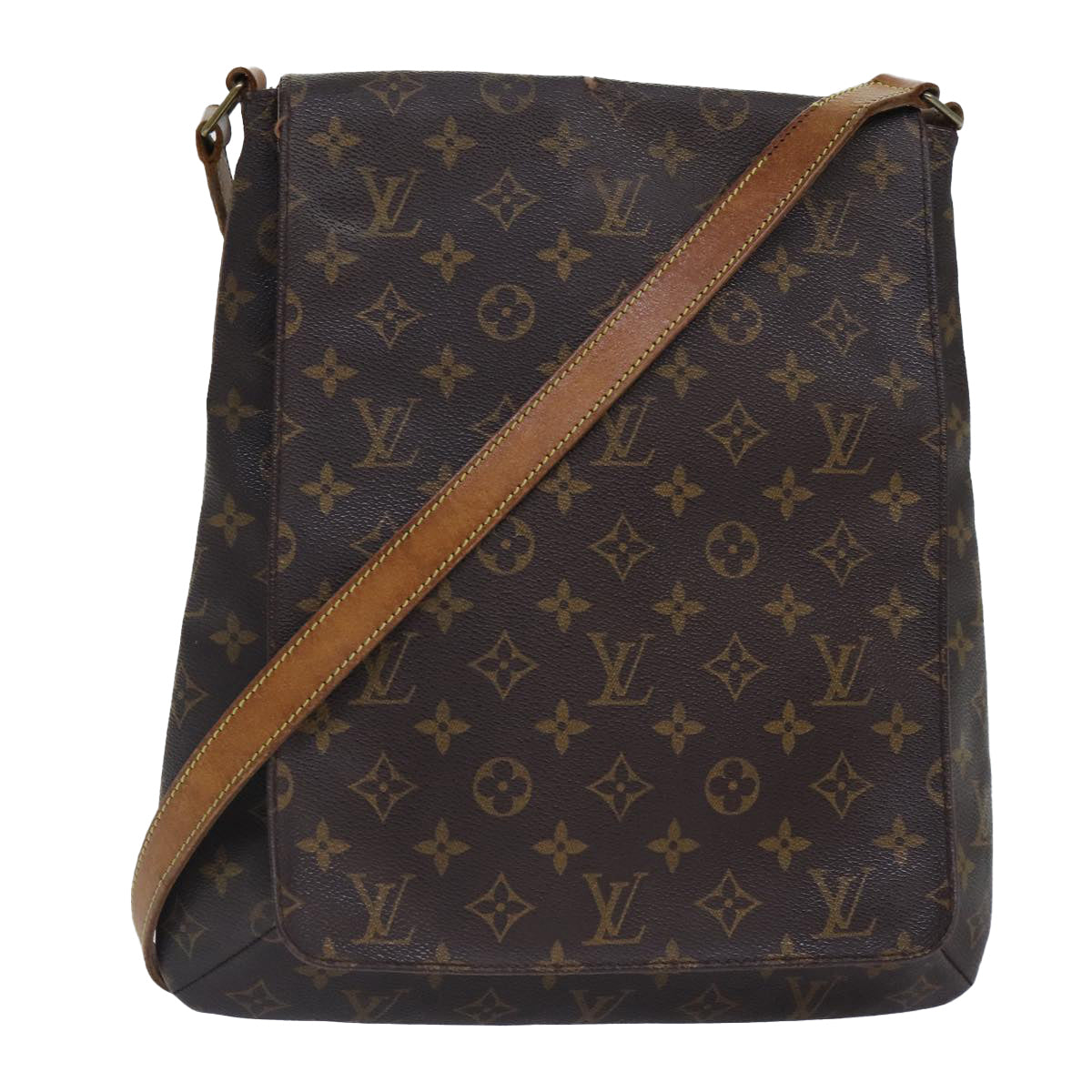 LOUIS VUITTON Monogram Mtte Shoulder Bag LV Auth bs16945