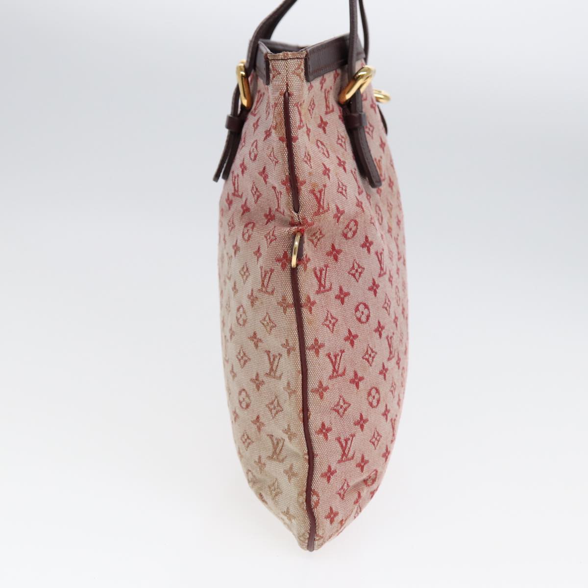 LOUIS VUITTON Monogram Mini Franoise Bag 2way Red Cherry M92210 LV Auth bs17179