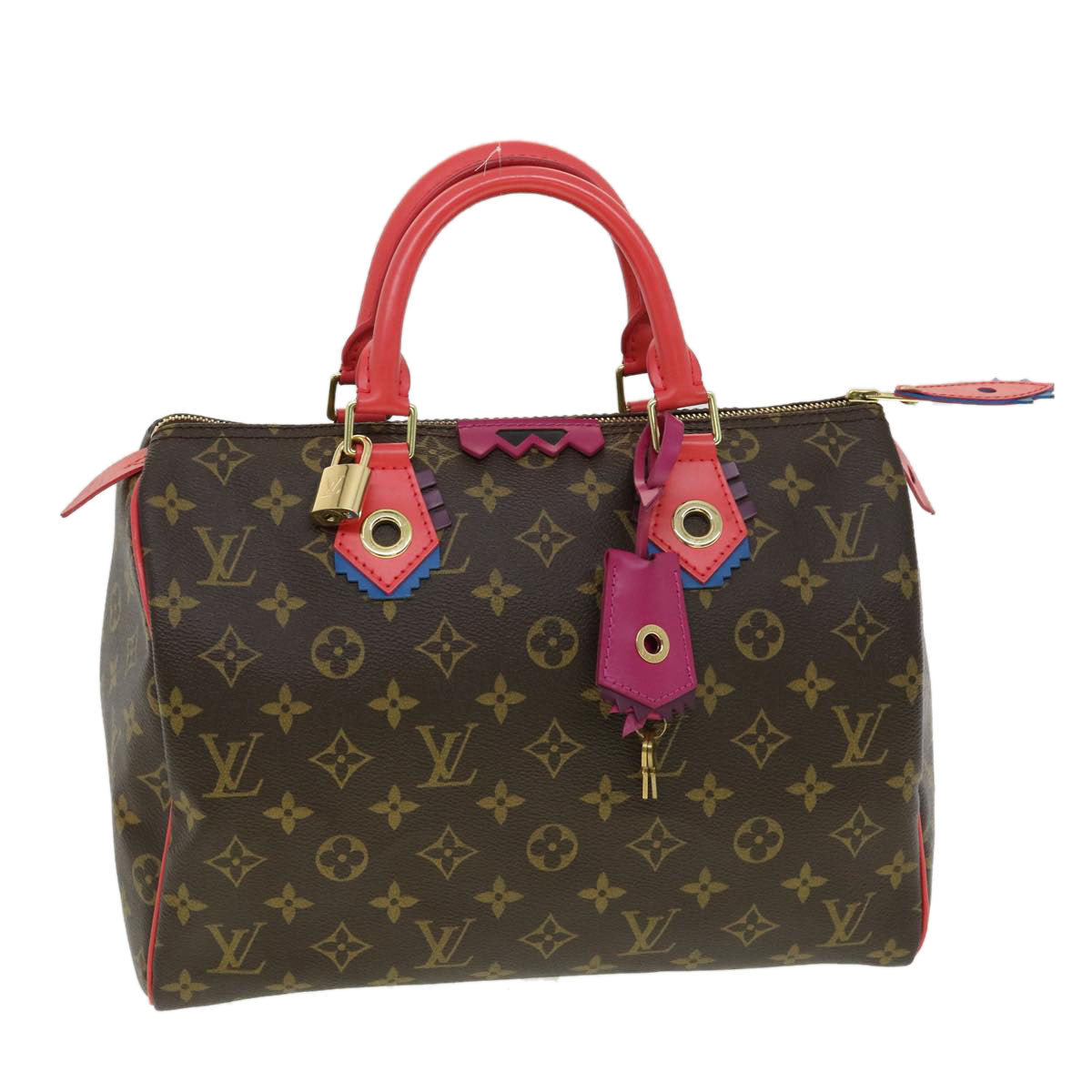 LOUIS VUITTON Monogram Totem Hand Bag LV Auth bs2099A