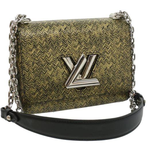 LOUIS VUITTON Epi Twist PM Shoulder Bag Gold LV bs3149A
