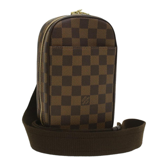 LOUIS VUITTON Damier Ebene Pochette Gange Shoulder Bag N51994 LV Auth bs3790A