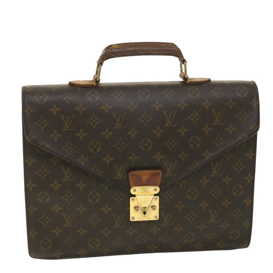 LOUIS VUITTON Monogram Serviette Conseiller Briefcase M53331 LV bs4607