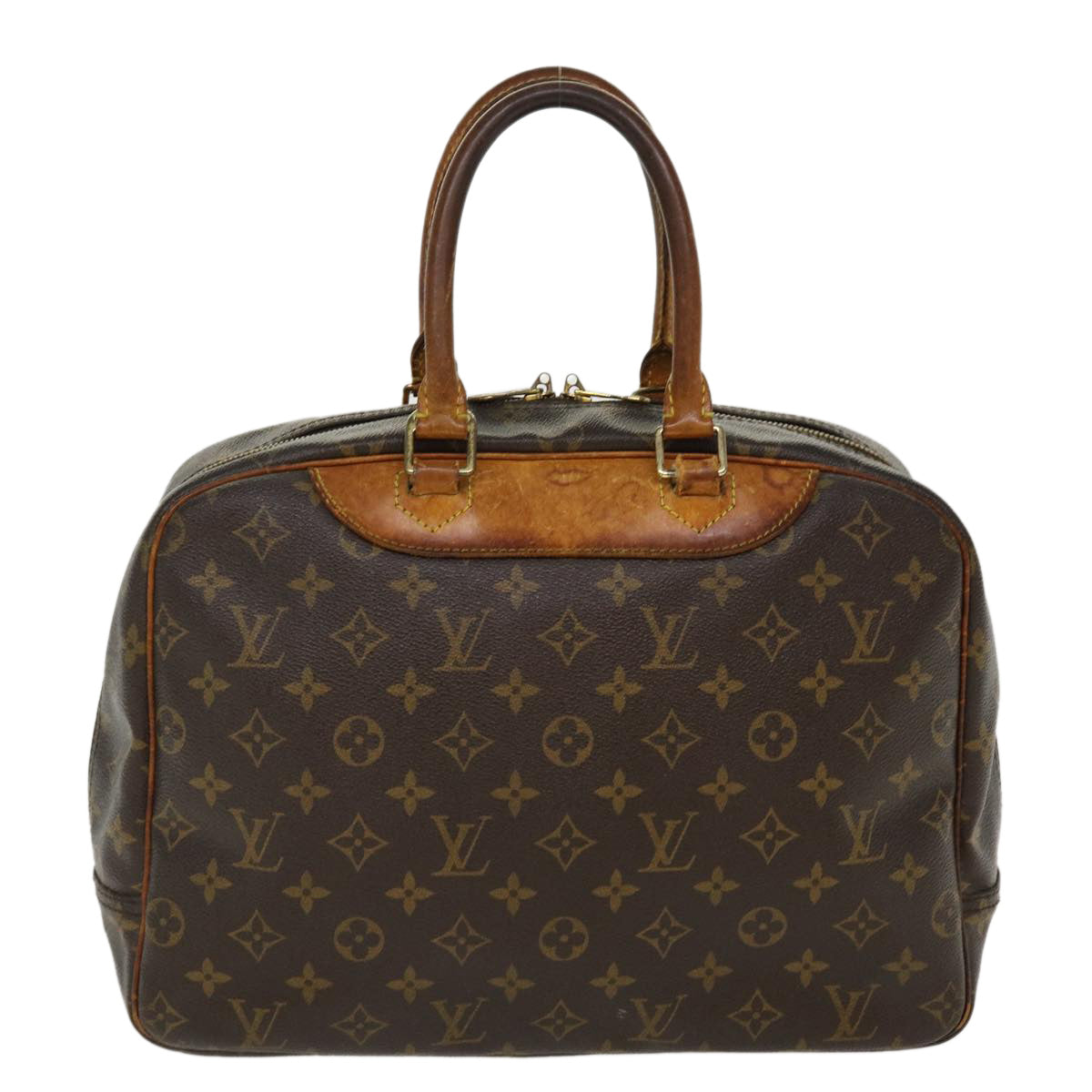 LOUIS VUITTON Monogram Deauville Hand Bag M47270 LV bs4697